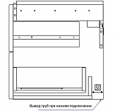 Тумба под раковину Акватон Америна 76 см 1A169401AM430
