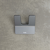 Крючок двойной, сплав металлов, Slide, графит, IDDIS, SLIGM20i41