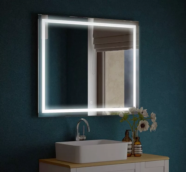 Зеркало Corozo LED "Барго 800х600", сенсор