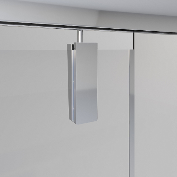 Душ.ограждение NG-83-8AB-A80B (80*80*190) квадрат, дверь распашная, 2 места