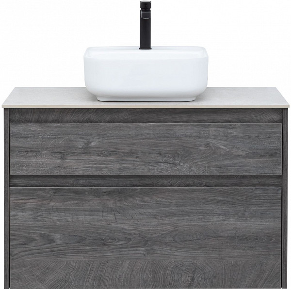 Тумба под раковину Aquanet Nova Lite 90 дуб рошелье (2 ящика) 00242267