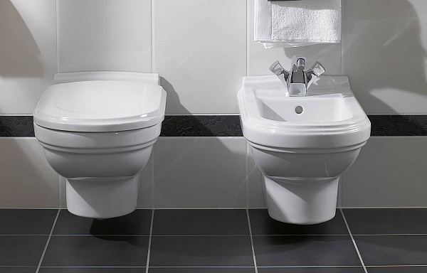 Унитаз подвесной Villeroy & Boch Hommage 6661 B0R1