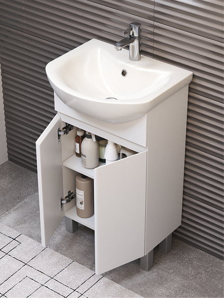 Тумба VIGO Wing 500-2-0 (Балтика) белый