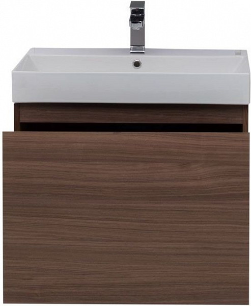 Тумба с раковиной Aquanet Нью-Йорк 70 орех 00213935