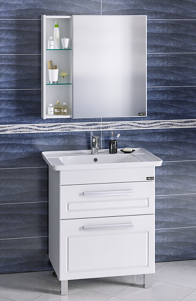 Тумба под раковину напольная Нептун 75 Санта 230004н