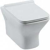 Унитаз подвесной Aquanet Rimless Cube-W CL-12248D Cube-W