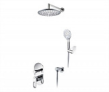 Встраиваемый комплект для душа с верхней душевой насадкой и лейкой Wasserkraft A16830