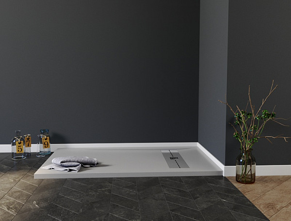 Душевой поддон Aquanet Delight 120х80 серый 00258883