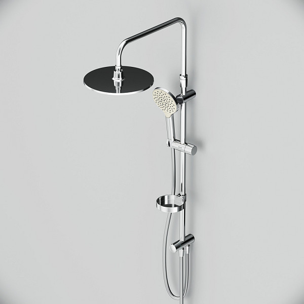 F0780064 Like душевая система, верхний душ 250 мм, ручной душ 120 мм, 3 функции, хром, шт.