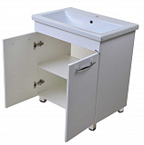 Тумба Emmy Рокард 70х70 с раковиной Соmo (Две двери)