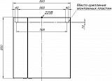 Зеркальный шкаф Aquanet Алвита New 80 Белый матовый 00277534