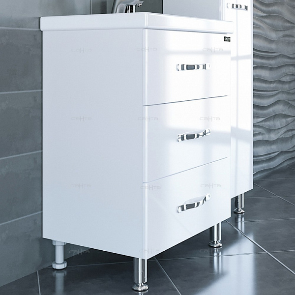 Тумба под раковину Виктория 60 напольная Санта 700122N