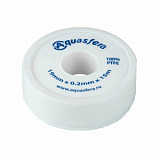 Лента ФУМ PTFE 6020 12ммх0,1ммх10м катушка среда: вода Aquasfera 6020-02