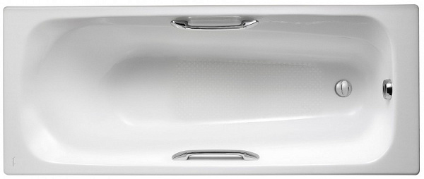 Чугунная ванна Jacob Delafon Melanie 170x70 с отверстиями под ручки E2925-00