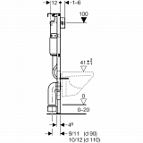 SET Aquatek ЕВРОПА+Geberit (111.154.11.1+AQ1901-00). Комплект  5в1(инсталляция+кнопка+крепеж+унитаз+крышка)