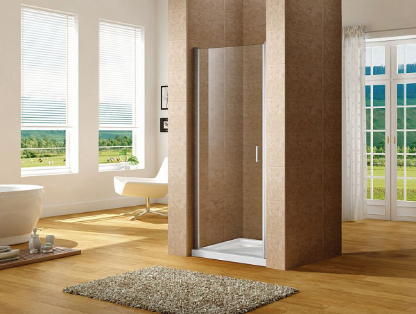 Душевая дверь Aquanet Cinetic AE12-N-80H190U-CT 800, прозрачное стекло AE12-N-80H190U-CT