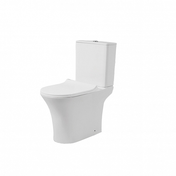 Унитаз напольный Grossman GR-4443S безободковый с тонкой крышкой