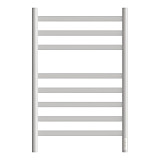 Полотенцесушитель электрический Point Селена PN16858W П8 500x800, диммер справа, белый