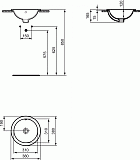 Раковина Ideal Standard Connect 40 см E5051MA