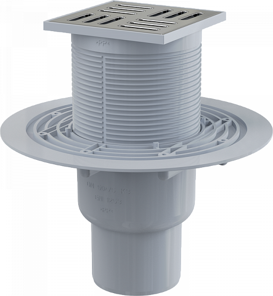 Сливной трап AlcaPlast APV201 105 x 105/50