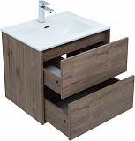 Тумба под раковину Aquanet Lino 60 (Flat) дуб веллингтон 00287541