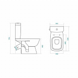 Унитаз Нео Лайт 1WH302408 Santek