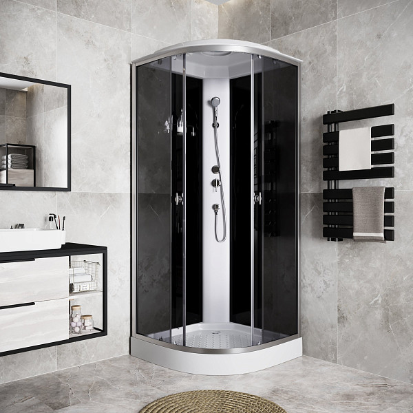 Душ.каб. Niagara Eco E100/13/ТN (1000х1000х2150) 3 места