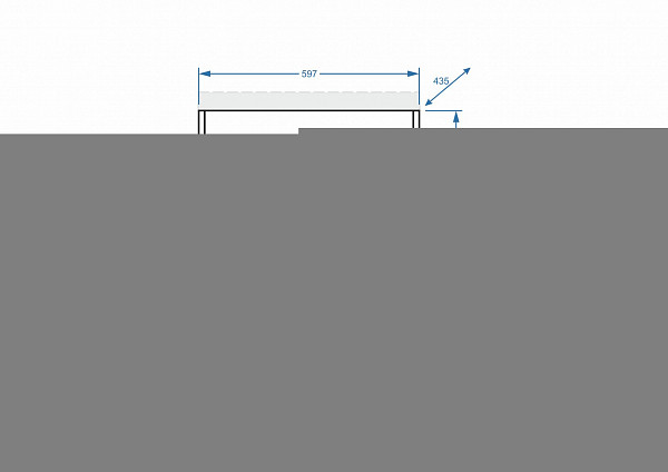 Тумба напольная "Фаворита 60", Сомо 60
