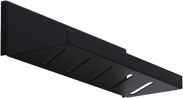 Полка Aquanet Магнум 30x80 черная матовая, открытая 00302224