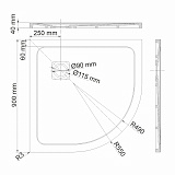 58T01 Душевые поддоны Wasserkraft