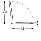 Крышка-сиденье для унитаза Geberit iCon Slim с микролифтом 574950000