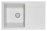 Мойка кухонная Granula прямоугольная кварц 7804, АРКТИК