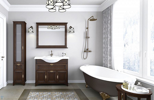 Тумба под раковину Акватон Идель 104 см 1A197801IDM80