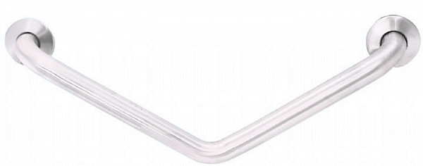 Поручень под углом 135° белый