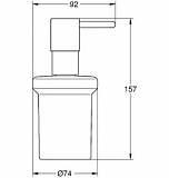 Дозатор для жидкого мыла Grohe Essentials 40394001 Хром