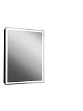 Зеркало-шкаф Континент"Mirror Box black Led" 600х800
