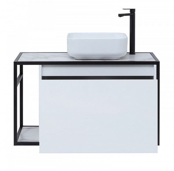 Тумба под раковину Aquanet Nova Lite Loft 90 R белый 00261651
