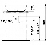Раковина Laufen Alessi One 8.1897.1.400.104.1 52 см