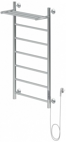Полотенцесушитель электрический Aquanet Mauro 100х50 Тэн справа , с полкой 00282008