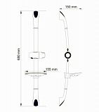 Душевой комплект Wasserkraft A006