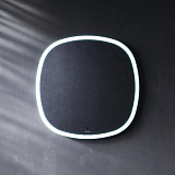 M8FMOX0551WGS Зеркало универсальное с контурной LED-подсветкой, ИК- сенсором, квадрат, 55 см