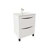 Тумба напольная, белая, 60 см, Cloud, IDDIS, CLO60WFi95. Подходит ум. 0136000i28