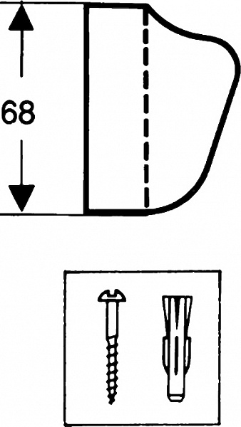 Держатель для душа Hansgrohe 28321000