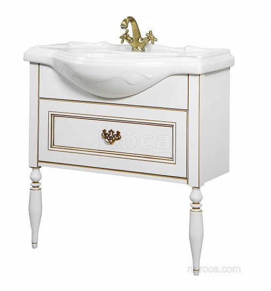 Тумба под раковину Roca America Evolution L 105 дуб молочный ZRU9302945