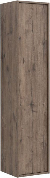 Шкаф-пенал Aquanet Lino (Flat) 35 дуб веллингтон 00295038