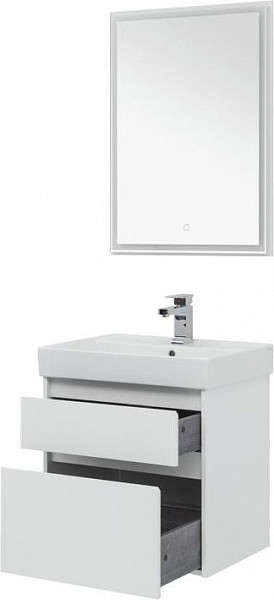 Мебель для ванной Aquanet Nova Lite 60 белый (2 ящика) 00242921