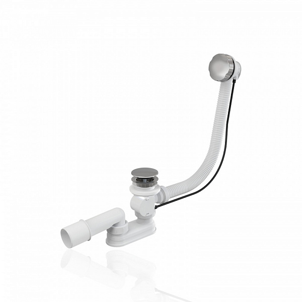 Слив-перелив Koller Pool для ванны автомат комплект металл 57cm (A55KM )