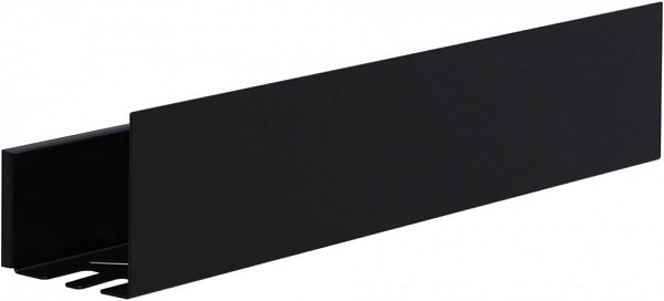 Полка Aquanet Магнум 60x12 черная матовая 00274182