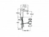 Смеситель Roca L90 для раковины 5A3F01C00