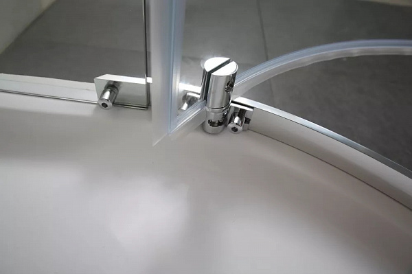 Душевой уголок Grossman GR-7090 Classic 90*90*190 полукруг, дверь Распашная